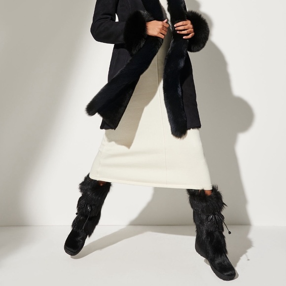 Oscar Sport Women's Anna Wool-Lined Fur Boots - Picture 12 of 12